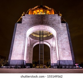 Monument To The Mexican Revolution (Monumento A La Revolución Mexicana). Located In Republic Square, Mexico City. Built In 1936. Designed In The Eclectic Art Deco And Mexican Socialist Realism Style.