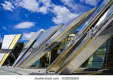 The Monument Of Minsk Hero City Obelisk In Minsk, Belarus