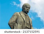 Monument to the most famous Ukrainian writer Taras Shevchenko in Kyiv