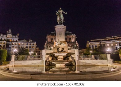 Monument To Philip IV Of Spain In Madrid, Spain