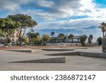 monument of Pontian Hellenism. Alexandras square at Piraeus,Greece