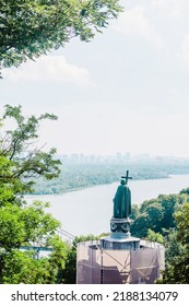 Monument To Prince Volodymyr In Kyiv, Summer 2022