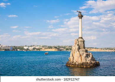 Monument to the Scuttled Warships in Sevastopol, Crimea, Ukraine or Russia - Shutterstock ID 182912747