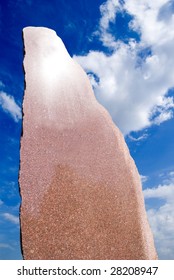monument in a sky background