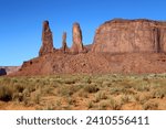 “3 Sisters”, Monument Valley, Arizona, USA. October 2023