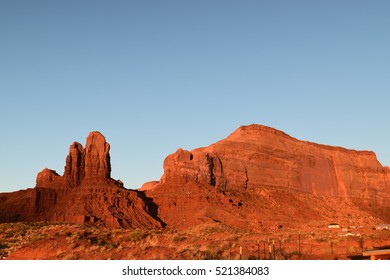 Monument Valley Navajo Park Sunrise
