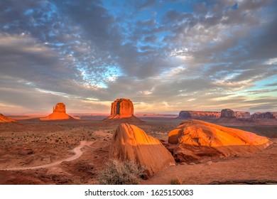 Monument Valley Is A Region Of The Colorado Plateau 