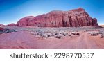 monument valley snow landscape redrock