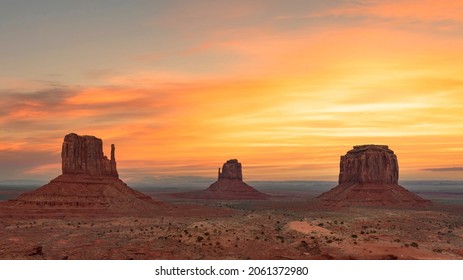 Monument Valley Sunrise Navajo Reservation