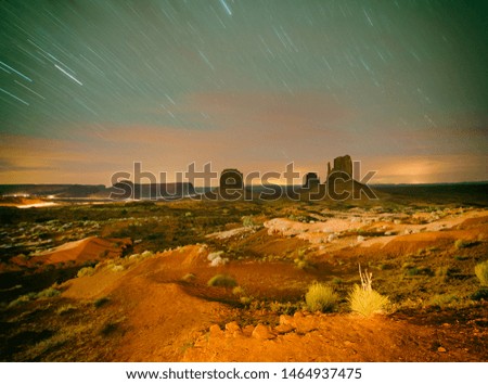 Similar – Monument Valley at sunset, Utah, USA