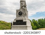 Monument to William McKinley, Antietam National Battlefield, Maryland USA, Sharpsburg, Maryland