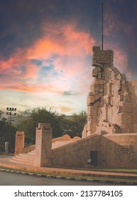 Monumento En Merida Yucatan Mexico