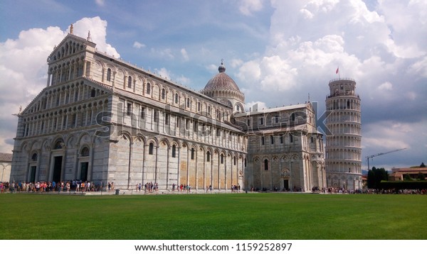 Monuments De Pise Italie Buildings Landmarks Stock Image