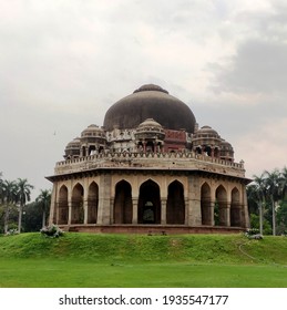 Monuments Of Lodi Dynasty At Lodhi Garden Delhi.