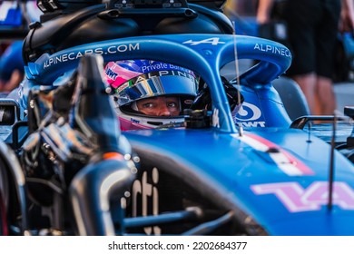 MONZA, Italy, 09 September 2022; Fernando Alonso, Alpine Team Driver, During Formula One, F1, Italian Grand Prix, Grosser Preis Von Italien, GP D'Italie, Motorsport, Formel1