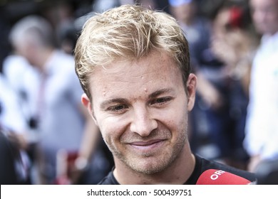 Monza, Italy, 3 September 2016. F1, Grand Prix Of Italy. Portrait Of Nico Rosberg, German Driver Of Mercedes.