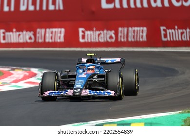 Monza - Italy. 8-11 September 2022. Esteban Ocon Of  Alpine F1  During The F1 Grand Prix Of Italy,