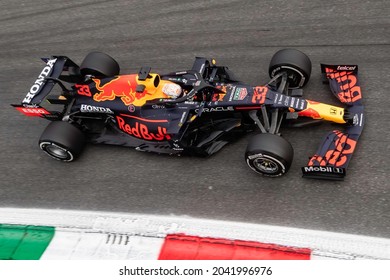 Monza, Italy. 912 September 2021. F1 World Championship. Heineken Italian Gran Prix. Friday 10 September. Qualifying Session. Max Verstappen, Red Bull.