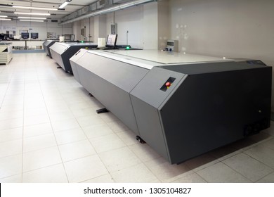 MONZA, ITALY - April 10, 2018 - This Italian Company Produces Photopolymer Printing Plates For Flexography For The Printing Of Flexible Packaging.