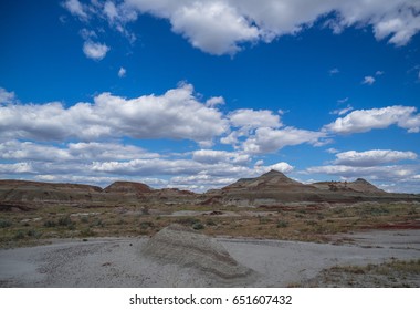 Moody Landscape At Dinosaur Provincial Park