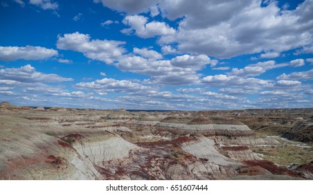 Moody Landscape At Dinosaur Provincial Park