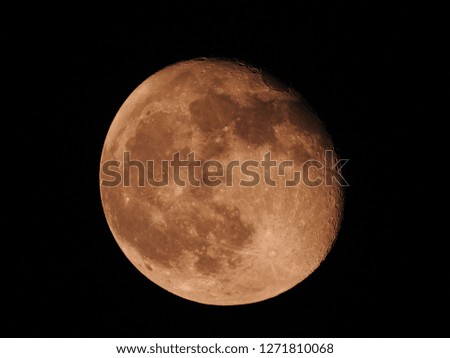 Moon, It is an astronomical body that orbits planet Earth. Natural satellite that orbits earth