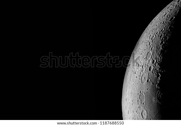 Moon\
background / The Moon is an astronomical body that orbits planet\
Earth and is Earth\'s only permanent natural satellite. It is the\
fifth largest natural satellite in the Solar\
System