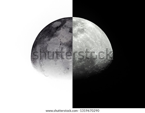 Moon\
background / The Moon is an astronomical body that orbits planet\
Earth and is Earth\'s only permanent natural satellite. It is the\
fifth-largest natural satellite in the Solar\
System