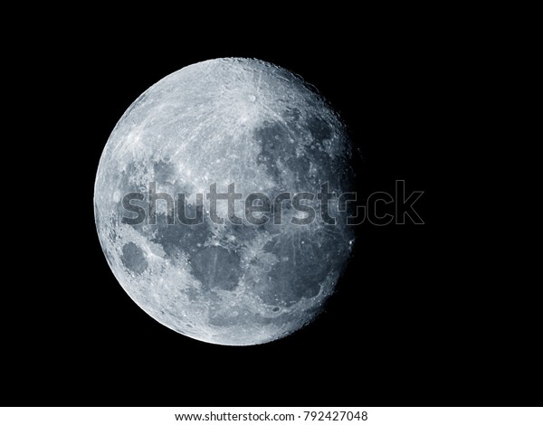 Moon
background / The Moon is an astronomical body that orbits planet
Earth, being Earth's only permanent natural satellite. It is the
fifth-largest natural satellite in the Solar
System