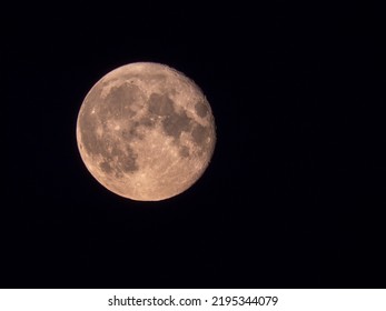 Moon Background Being Earth's Only Permanent Natural Satellite.