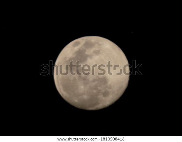 Moon background it is the fifth largest natural\
satellite in the solar\
system