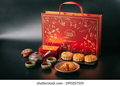 Moon Cake Box Decoration Mid Autumm Holiday