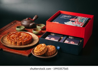 Moon Cake Box Decoration Mid Autumm Holiday