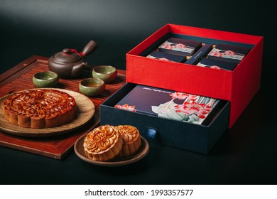 Moon Cake Box Decoration Mid Autumm Holiday