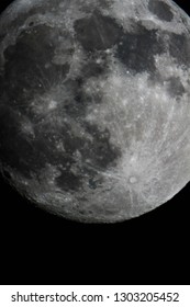 Moon close up