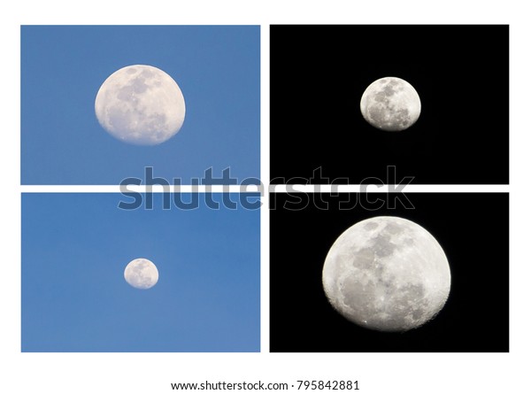 Moon Day and\
Night