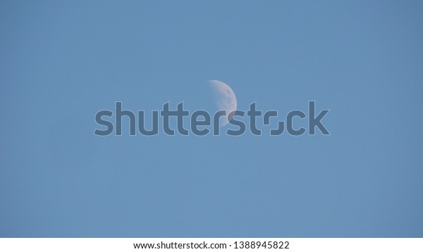 Moon in the Daytime\
Sky