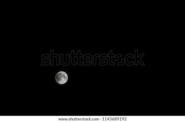 Moon during the lunar eclipse of 2018 - the\
longest lunar eclipse of the century.\
