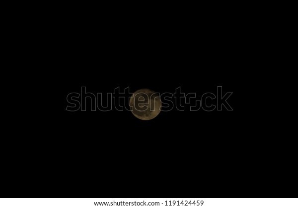 moon on black
background