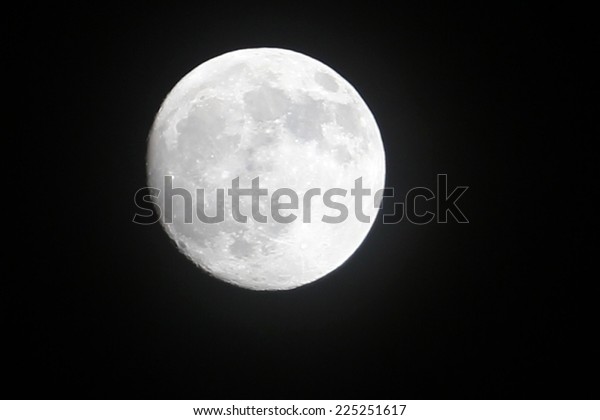 moon on the sky as\
symbol outer space