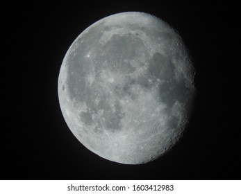 Moon Partially Full North Slope Alaska