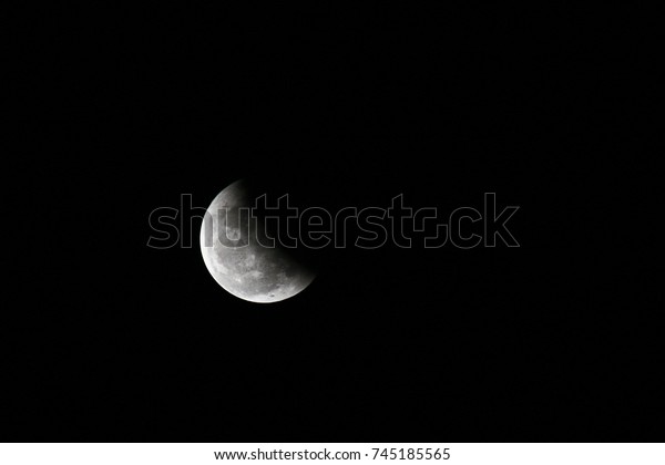 moon in its phases in the\
sky