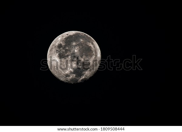 moon pictures  full moon in dark black sky ,\
beautiful sharp image of blue\
moon\
