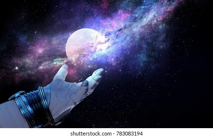 Supernova Science Fiction Wallpaper Birth Star Stock Photo 1107944003 ...