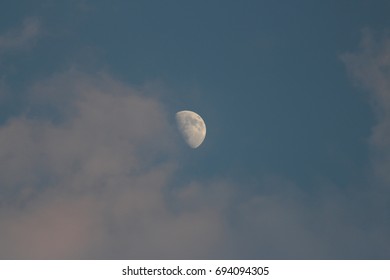 Moon in the sky
