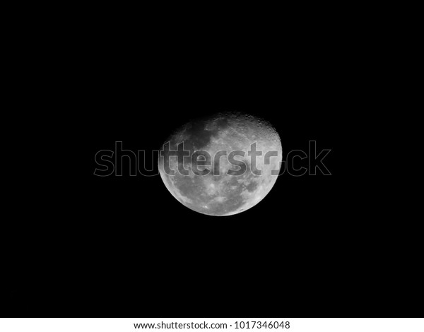 moon in the
sky