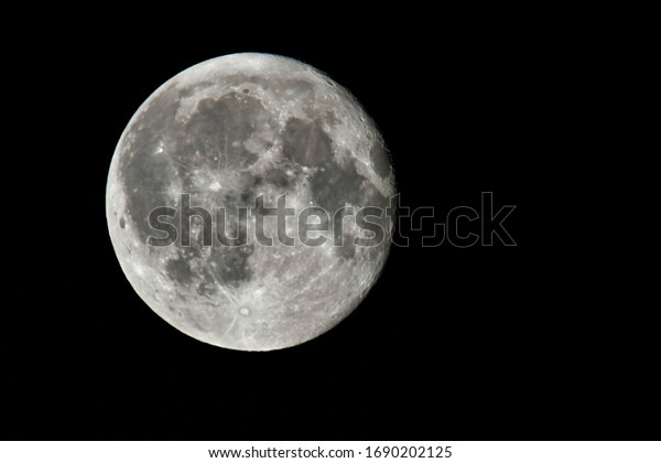 moon in the sky, photo as a background , full moon
in the night