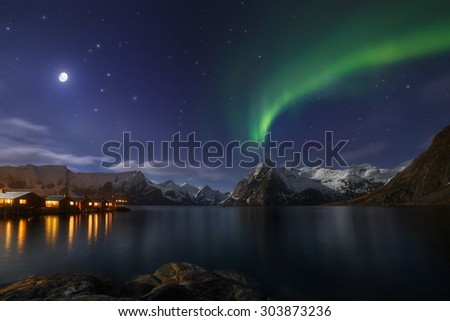 Image, Stock Photo moonlight sonata