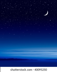 夜空 海 星 の画像 写真素材 ベクター画像 Shutterstock
