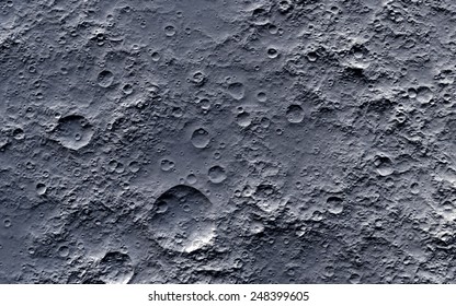 Moon surface - Shutterstock ID 248399605